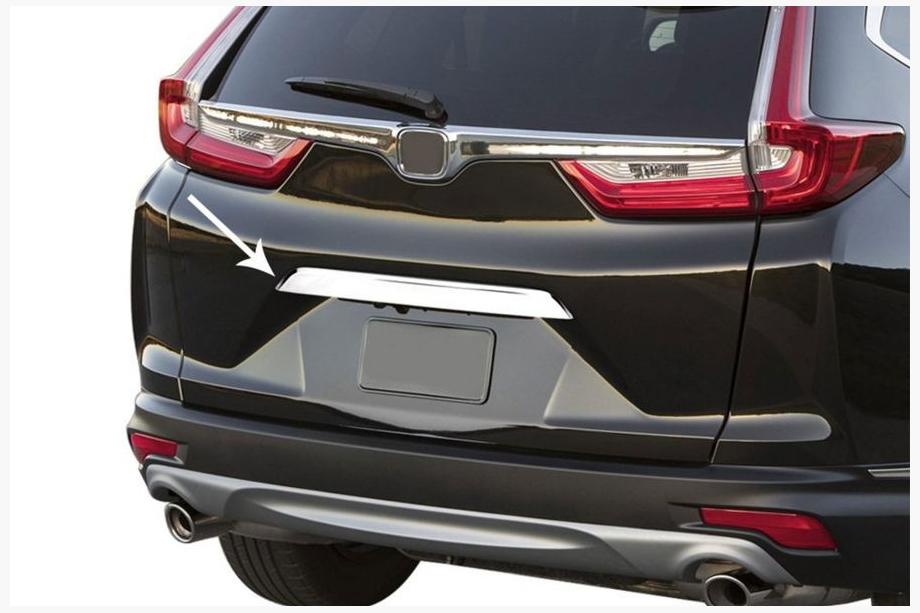 Honda CRV 2017-2022 Listwa chromowana nad tablicą rejestracyjną (stal nierdzewna) Image