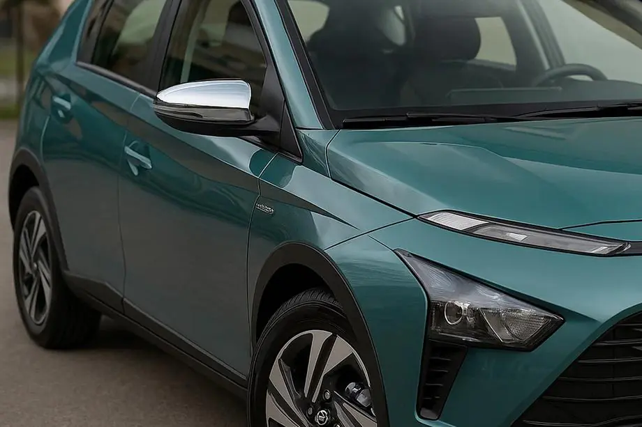 Hyundai Bayon 2021- Nakładki na Lusterka (2 szt., Stal Nierdzewna) Image