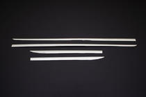 Hyundai I-20 2012-2014 Listwy Drzwiowe Stal Nierdzewna (4 szt) zdjęcia 2