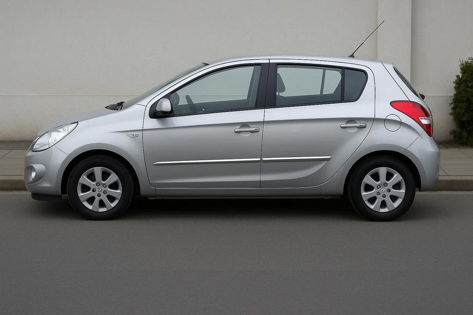 Hyundai I-20 2012-2014 Listwy Drzwiowe Stal Nierdzewna (4 szt) Image