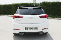 Hyundai I-20 2014-2020 Nakładka tylna Meliset (zagruntowana do lakierowania) zdjęcia 4