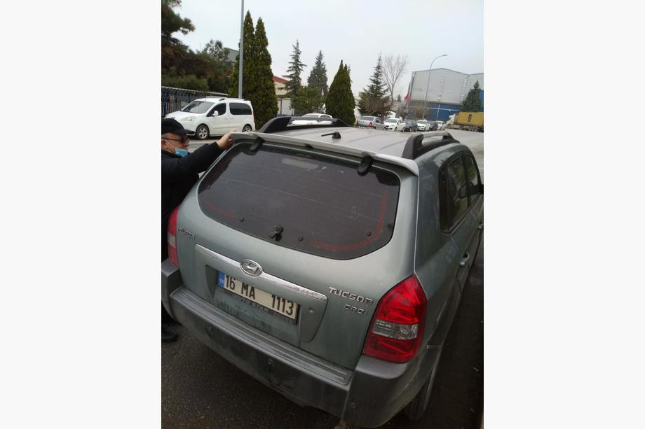Hyundai Tucson JM 2004- Spoiler Meliset (zagruntowany do malowania) Image