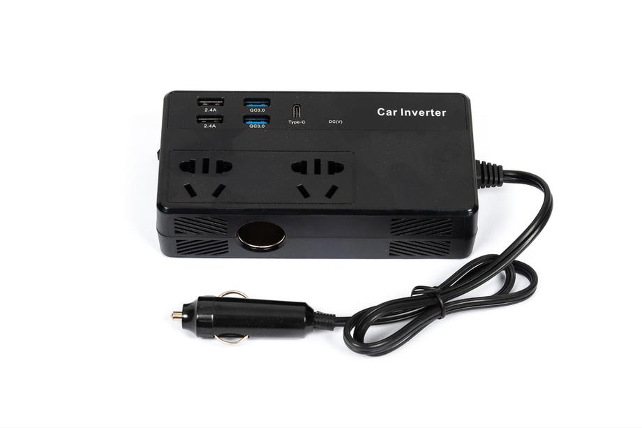 Przetwornica samochodowa (220V/USB/Typ-C) CZ02 Image