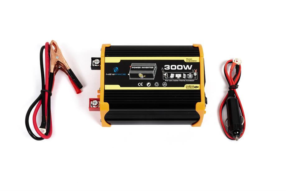 Przetwornica samochodowa (220V/USB/300W) CHB300W Image