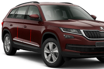 Skoda Kodiaq 2016-2023 Listwy Drzwiowe OmsaLine Stal Nierdzewna zdjęcia 1