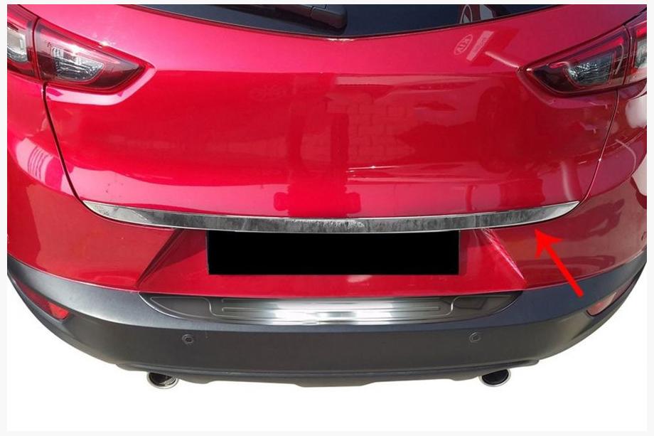 Mazda CX-3 2015- Listwa bagażnika stal nierdzewna Image