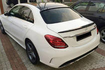 Mercedes C-class W205 2014-2021 Spojler OmsaLine (zagruntowany do lakierowania) zdjęcia 1