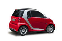 Smart 2007-2014 Listwa chromowana nad tablicą rejestracyjną zdjęcia 1