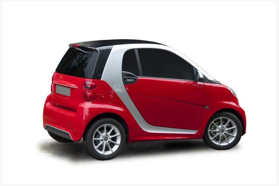 Smart 2007-2014 Listwa chromowana nad tablicą rejestracyjną Image