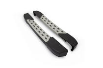 Mercedes Sprinter W901/902/903/904/905 1995–2006 Progi Boczne DOT-Line za kołem (2 szt., Aluminium) Długa Baza zdjęcia 3