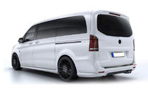 Mercedes Vito/V-class W447 2014- Nakładka na tylny zderzak (prawdziwy karbon) zdjęcia 3