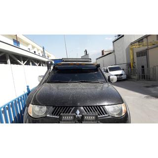 Daszek na przednią szybę (Meliset LED) Mitsubishi L200 2006-2015 zdjęcia 2