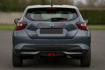 Nissan Micra K14 2016- Listwa chromowana nad tablicą rejestracyjną OmsaLine (stal nierdzewna) zdjęcia 1
