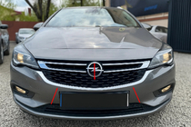 Opel Astra K 2016-2021 Obramowanie przedniego grilla (stal nierdzewna) zdjęcia 1