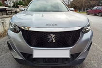 Peugeot 2008 2019- Listwa maski (1 szt, stal nierdzewna) zdjęcia 1