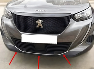 Peugeot 2008 2019- Nakładka na przedni zderzak (1 szt, stal nierdzewna) zdjęcia 1