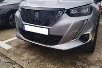 Peugeot 2008 2019- Nakładka na przedni zderzak (2 szt, stal nierdzewna) zdjęcia 1