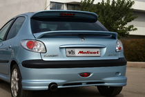 Peugeot 206 1998-2024 Dolny spoiler Meliset (zagruntowany do lakierowania) zdjęcia 1