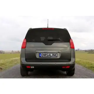 Listwa chromowana nad tablicą rejestracyjną OmsaLine (stal nierdzewna)