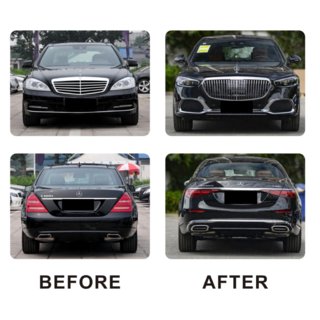 Kompletny zestaw do liftingu W223 Maybach zdjęcia 4