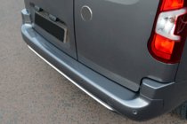 Peugeot Partner/Rifter 2019- Listwa tylnego zderzaka stal nierdzewna zdjęcia 8