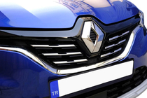 Renault Captur 2019- Nakładki na grill chromowane (6 szt, stal nierdzewna) zdjęcia 1