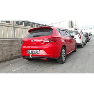 Nakładka na tylny zderzak (gruntowana do lakierowania) Seat Leon 2013-2020 zdjęcia 1