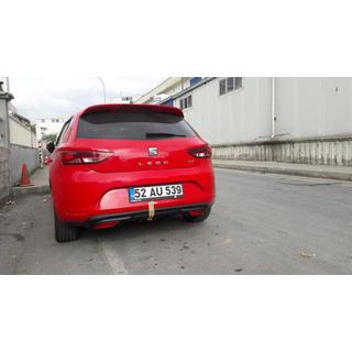 Nakładka na tylny zderzak (gruntowana do lakierowania) Seat Leon 2013-2020 zdjęcia 2