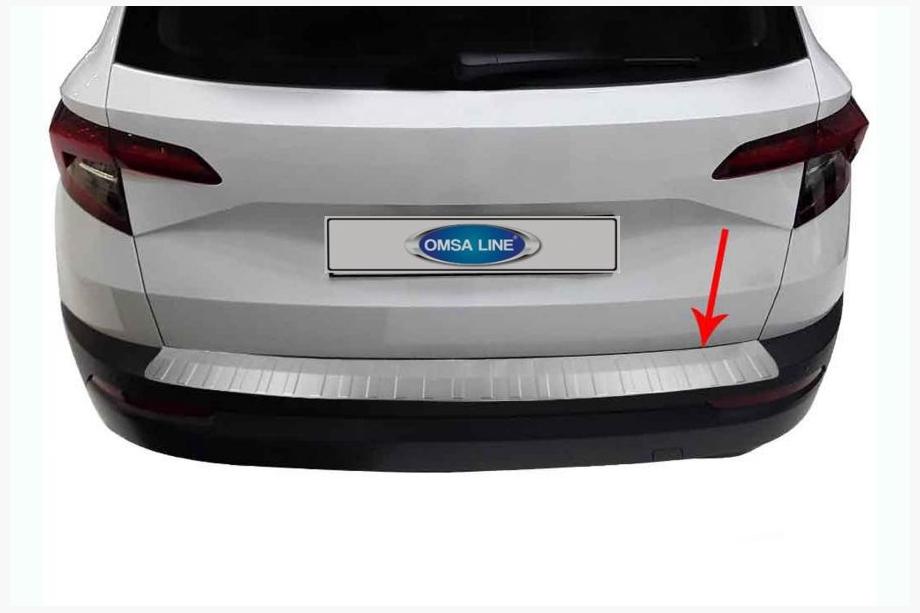 Skoda Karoq 2018- Nakładka na tylny zderzak OmsaLine Stal Nierdzewna Image