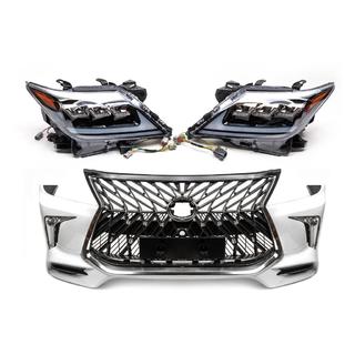 Zestaw mini liftingu z modelu 2008-2015 na TRD Sport (zderzak, reflektory) Lexus LX570/450d 2008-2022 zdjęcia 4