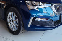 Skoda Scala 2018- Chromowane nakładki na światła przeciwmgielne (2 szt, stal nierdzewna) zdjęcia 1