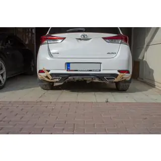 Dyfuzor tylnego zderzaka (2016-2018, z podkładem do lakierowania) zdjęcia 3