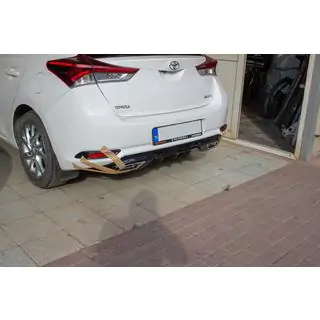 Dyfuzor tylnego zderzaka (2016-2018, z podkładem do lakierowania) zdjęcia 4