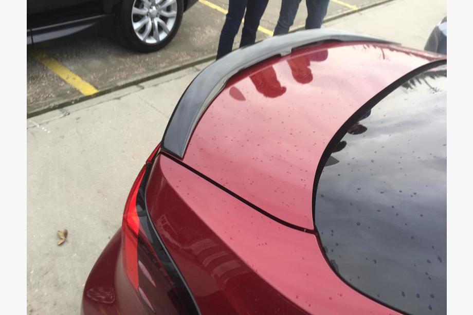 Toyota Corolla 2019- Spojler (Meliset, z podkładem do lakierowania) Image