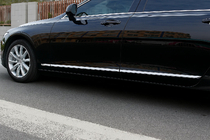 Volvo S90/V90 2016- Chromowane Listwy Drzwiowe (do V90, Stal Nierdzewna) zdjęcia 1