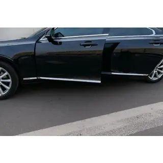 Chromowane Listwy Drzwiowe (do V90, Stal Nierdzewna) Volvo S90/V90 2016- zdjęcia 3