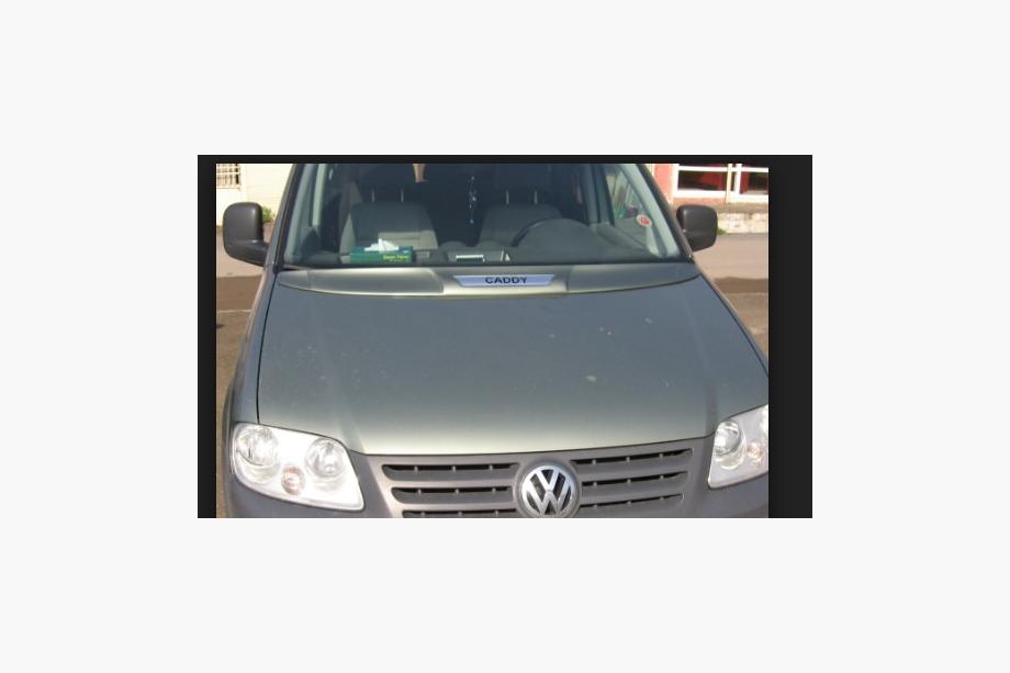 Volkswagen Caddy 2004-2010 Nakładka na maskę (do malowania) Zdjęcia 1