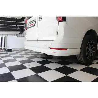Nakładka na tylny zderzak (gruntowana do lakierowania) Volkswagen Caddy 2020- zdjęcia 2