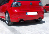 Volkswagen Golf 5 2003-2009 Nakładka na tylny zderzak (gruntowana do lakierowania) zdjęcia 1