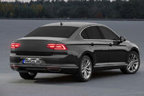 Volkswagen Passat B8 2015-2023 Listwa chromowana nad tablicą rejestracyjną SD (OmsaLine, stal nierdzewna) zdjęcia 1