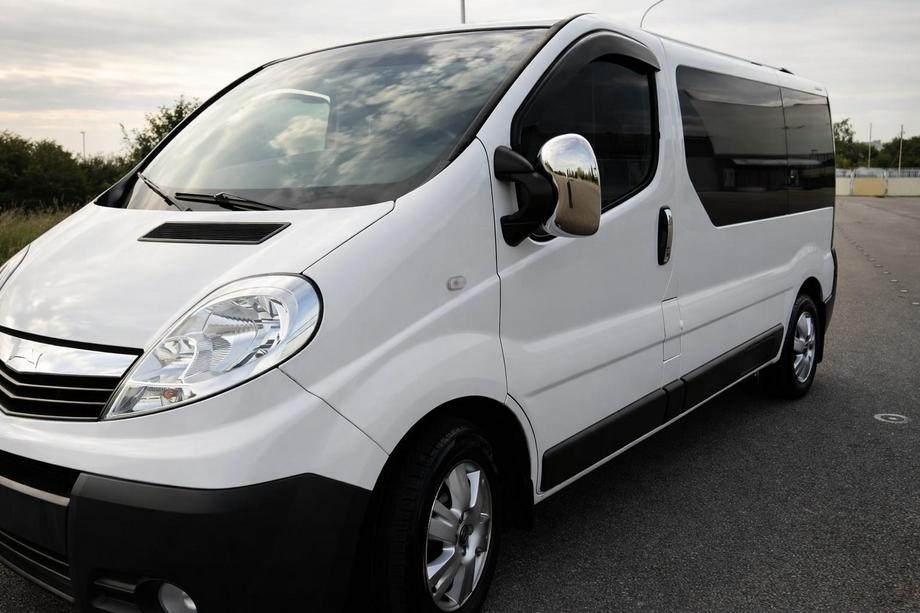 Opel Vivaro 2001–2015 Chromowane Nakładki na Lusterka (2 szt.) Plastik Chromowany Image