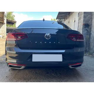 Nakładki na wydech V2 SD/SW (2019+, 3 szt, stal nierdzewna) zdjęcia 1
