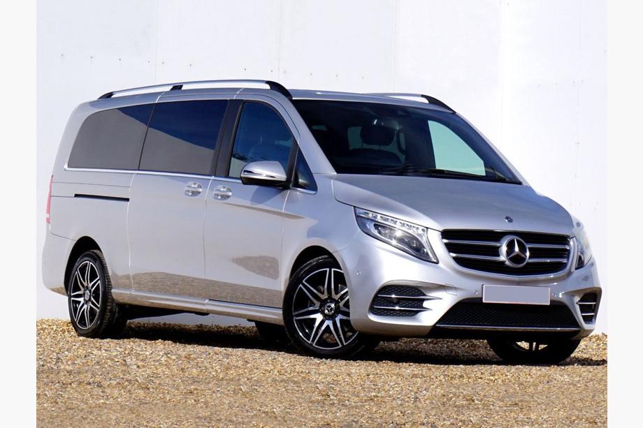 Mercedes Vito/V-class W447 2014- Progi Boczne AMG ExtraLong 2 Drzwi Przesuwne Image