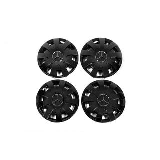 Kołpaki Czarne ABS R16 (zestaw 4 szt.) Mercedes Sprinter W906 2006–2018 zdjęcia 2