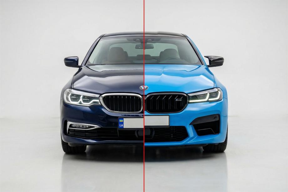 BMW Seria 5 G30/G31 2017–2023 Zestaw restylingu (do M5 F90 2021) Zdjęcia 1