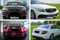 Mercedes C-class W204 2007-2015 Zestaw body kit w stylu W205 zdjęcia 1