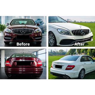 Zestaw body kit w stylu W205 Mercedes C-class W204 2007-2015 zdjęcia 1
