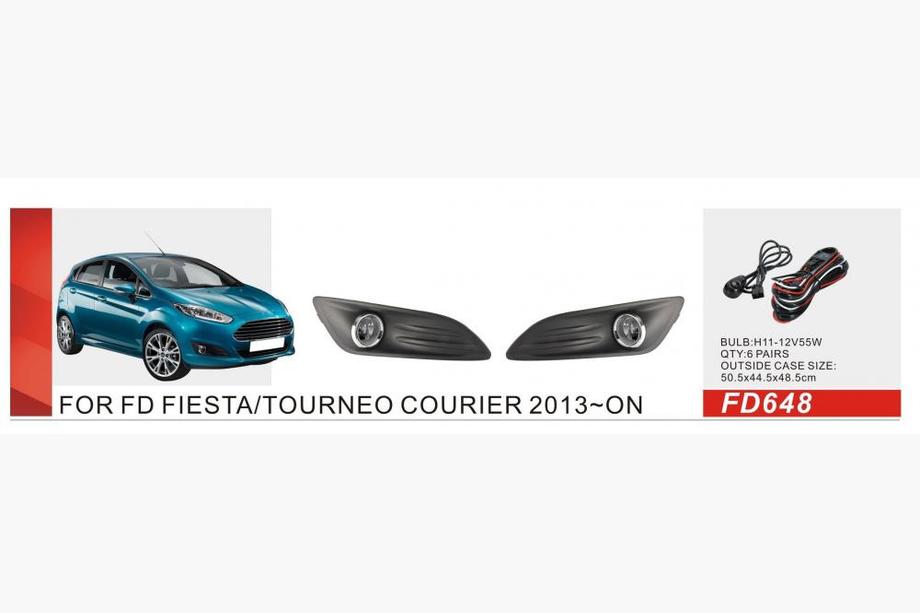 Ford Fiesta 2008-2017 Światła przeciwmgielne (2013-2017, Halogenowe) Image
