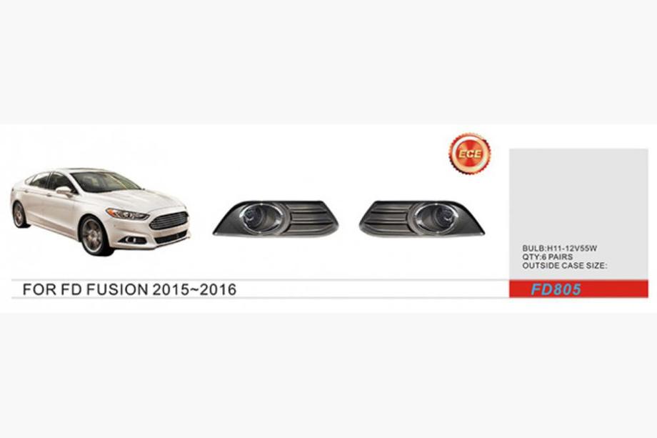 Ford Fusion 2012-2020 Światła przeciwmgielne (2012-2017, Halogenowe) Image
