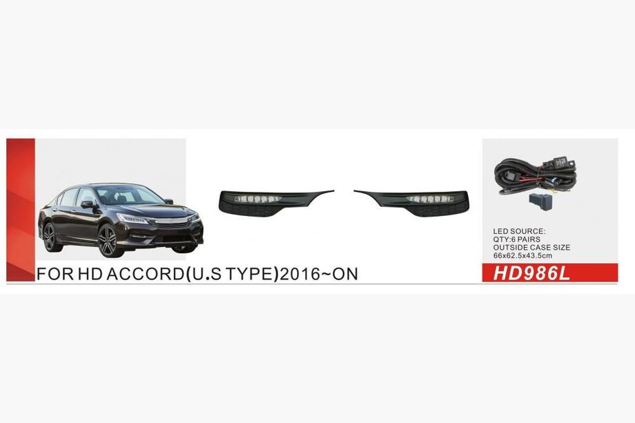 Honda Accord X 2017-2022 Światła przeciwmgielne typ US (2017-2020, LED) Image